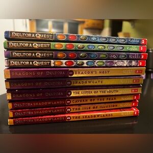 Deltora Quest 4,5,6,7. Dragons Of Deltora 1,2,4. Deltora Shadowlands Emily Rodda